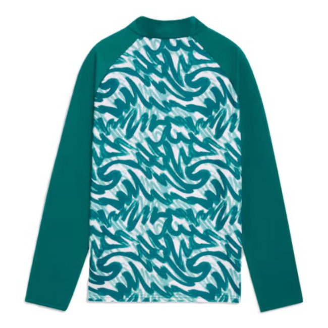 2026-2027 Portugal Warm Up 1/4 Zip Top (Green) - Kids-SoccerKits Hub | Buy Soccer Jerseys Online